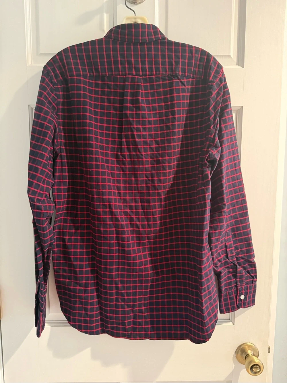 NWT J.Crew Men's Flex Oxford Checkered Shirt Size M